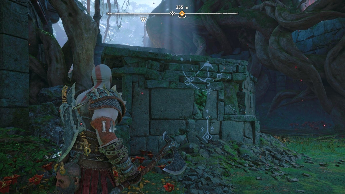 God of War Ragnarök: Die Abrechnung - Ursprung von Freyas Fluch finden